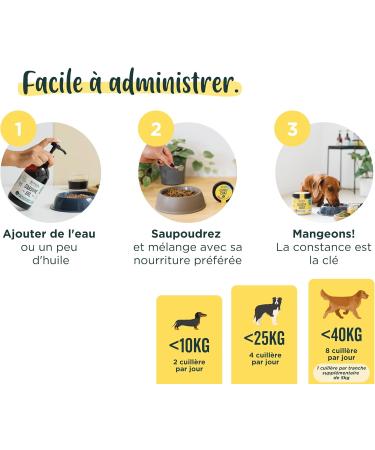 Wolf Belly - 100% Natural Anti-Itch Probiotic for Dogs (60 g) Soothes Atopic Dermatitis and Eczema Brewer's Yeast Powder Rich in Omega 3 and Vitamin B Healthy Skin - Made in Europe - Buy Online on GoSupps.com