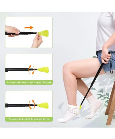 Sockenan: Easy On Easy Off Sock Aid for Seniors - Universal Sock Pull-Up for Men & Women with Limited Mobility - Buy Online on GoSupps.com