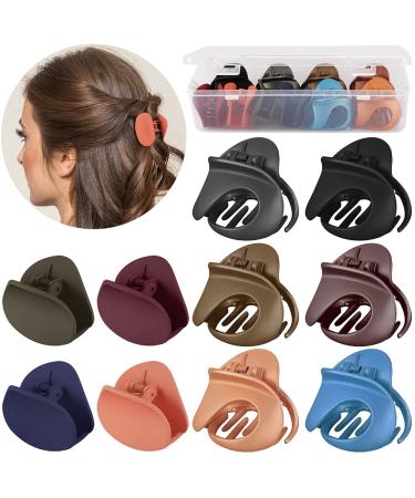 ZMS thick hair clips Two styles and more color one pack of 10 Pieces for mother's day Gift