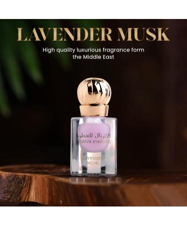 ETERNAL PARFUMS Musk Tahara Collection - Luxury Perfume From Dubai - Long Lasting Pure Concentrated Perfume Oil Fragrance Alcohol Free French Lavender White Musk - 12ml - Buy Online on GoSupps.com