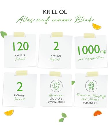 Superba Antarctic Krill Oil - 120 Capsules | Rich in Omega-3 EPA DHA Astaxanthin & Phospholipids | Sustainable Source - Shop Now! - Buy Online on GoSupps.com