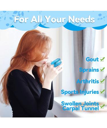 Thumb and Toe Ice Packs - Fast-Freezing & Reusable Gel Packs for Pain Relief - 2 Pack - Buy Online on GoSupps.com