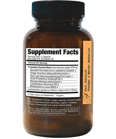 For The Biome Gut-Lung Therapy | All-in-One Prebiotic, Probiotic & Postbiotic | Clinically Proven Formula - 30 Count - Buy Online on GoSupps.com