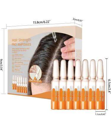 Lot de 14 ampoules de s rum capillaire pour la croissance et la r g n ration des cheveux - Huile hydratante pour cheveux fins ab m s secs mats et cassants - Buy Online on GoSupps.com