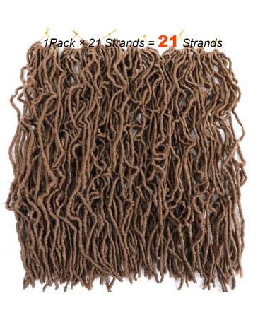 Soft Locs Crochet Hair 24 Inch - Faux Locs for Black Women, Pre Looped Butterfly Style, #27 - 1 Pack - Buy Online on GoSupps.com