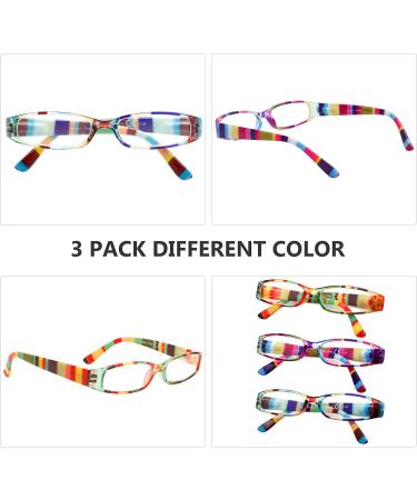 Eyekepper 3 Pack Women Reading Glasses - Stylish Patterns 2.0 Diopters International Shipping Available - Buy Online on GoSupps.com
