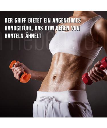 Premium Orange Grips for Fitness Resistance Bands - Protect Your Hands from Injury | Shop Internationally - Buy Online on GoSupps.com
