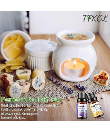 Premium Essential Oils Set - 20 x 10ML Kit for Diffusers Home Care Candle Making & Gifts | Frankincense Cinnamon Eucalyptus Lavender & More - Buy Online on GoSupps.com