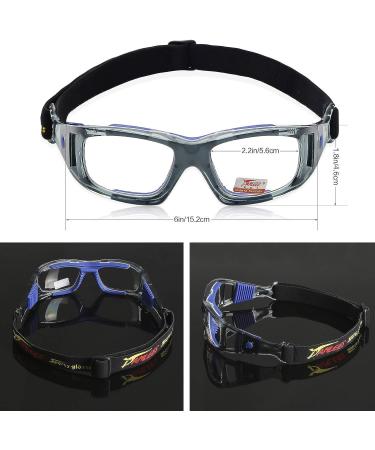 Pellor Safety Goggles - Anti-fog Eye Protection Sports Eyewear in Blue - Buy Online on GoSupps.com
