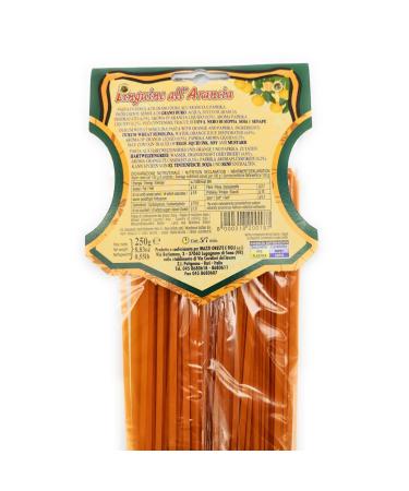 Oreste Mazzi Pasta Linguine al Arancia - 250g (4 Pack) | Premium Italian Orange Pasta for Gourmet Dishes - Buy Online on GoSupps.com