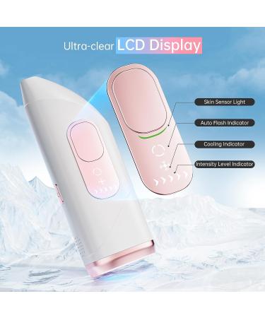 IPL Laser Hair Removal Device for Women and Men | Unlimited Flashes, Ice Cooling Function | FDA Cleared for Permanent Hair Reduction - P-K-1 - Buy Online on GoSupps.com