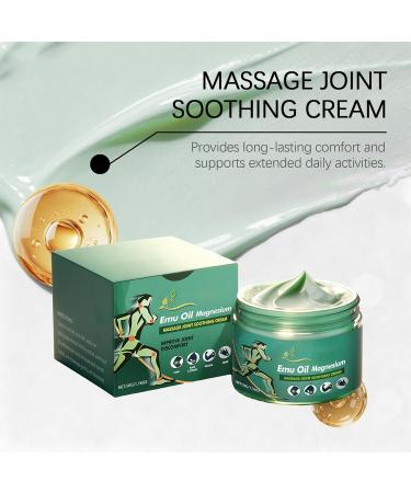 Cr me Articulaire au Menthol Soin Doux Genoux et Poignets Soulagement des Sollicitations Quotidiennes Formule de Massage Absorption Rapide Cr me de Massage Soutien de la Mobilit Lot de 2 - Buy Online on GoSupps.com