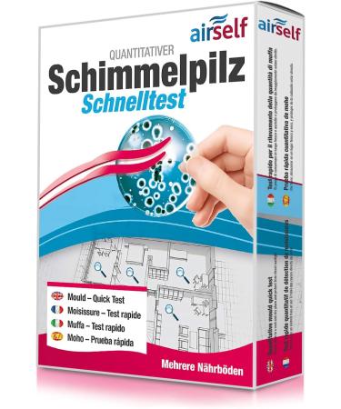 Mold Test Kit for Up to 12 Rooms Rapid Indoor Mold Contamination Testing - Buy Online on GoSupps.com