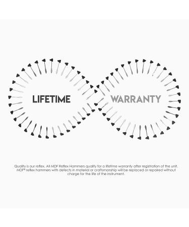 MDF Professional-Grade Taylor 2.0 Neuro Hammer - Free-Parts-for-Life - Black (MDF505XL-11) - Buy Online on GoSupps.com