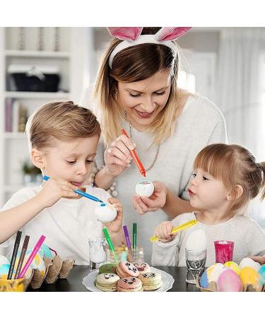 Oikabio 10 Pieces Food Colour Pens Baking Edible Marker Pen Food Pen Tip Colouring Marker for DIY Cake Decoration Biscuits - Buy Online on GoSupps.com
