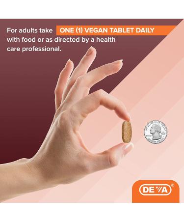 Deva Vegan Vitamin C - Multi Source 90 Tablets | Immune Support & Antioxidant Boost - Buy Online on GoSupps.com