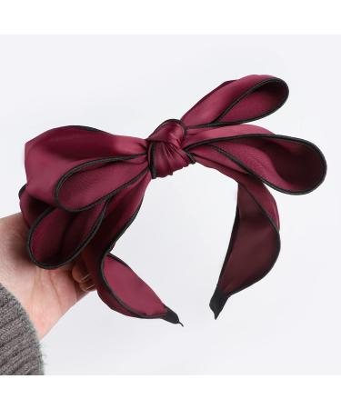 Etercycle Satin Bow Knot Headbands | Wide Turban Hair Band for Women - Buy Online on GoSupps.com