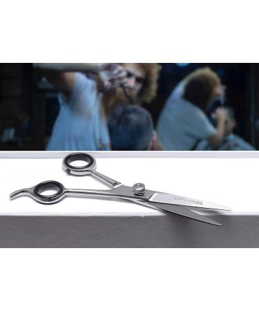 Focus World Uk Hairdressing Scissors 6.5 Inch Hairdressers Barber Hair Scissors for Professional Hairdressing of Adults Men & Women Stainless Steel Hairdressing Scissor Silver - Buy Online on GoSupps.com