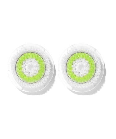 BULLETSHAKER 2 PACK Acne Compatible Replacement Facial Cleansing Brush Heads Replacements For Acne Prone Skin and Clogged Pores