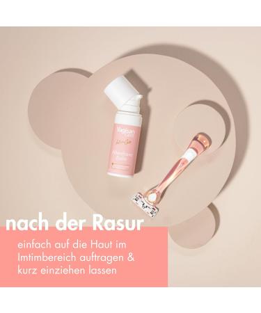 Vagisancare Aftershave Balm - 2 x 50ml Gentle Care for Genital Area | Soothes & Prevents Shaving Pimples - Buy Online on GoSupps.com