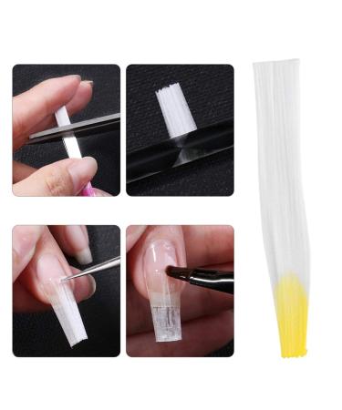 Buy 10pcs Nail Fiber Glass Extension Kit - Quick Extend Manicure Tool for Nail Salon (Yellow) - Buy Online on GoSupps.com