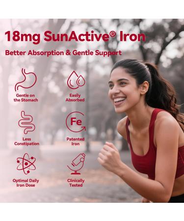 Gynable Iron Supplement for Women & Biotin Gummies Vitamin B7 Bundle - Buy Online on GoSupps.com