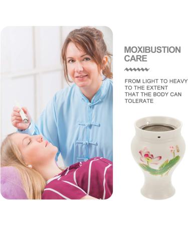 Magiclulu Scratch Cup Moxa Moxibustion - Portable Ceramic Scraper for Massaging & Hanging Pictures - Buy Online on GoSupps.com