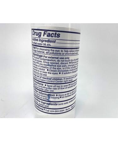 4-oz Eye Wash - Gentle Cleanser for Refreshing and Soothing Relief | Ship Worldwide - Buy Online on GoSupps.com