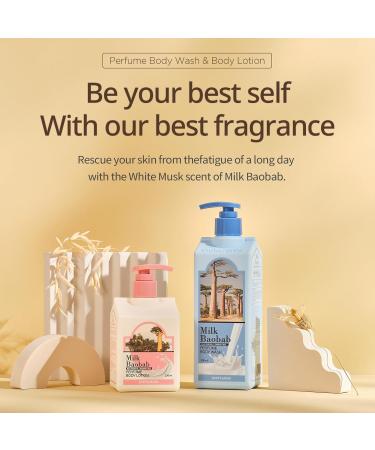 Milk Baobab Official Perfume Body Wash (White Musk Scent - 16.90 Fl Oz) - Buy Online on GoSupps.com