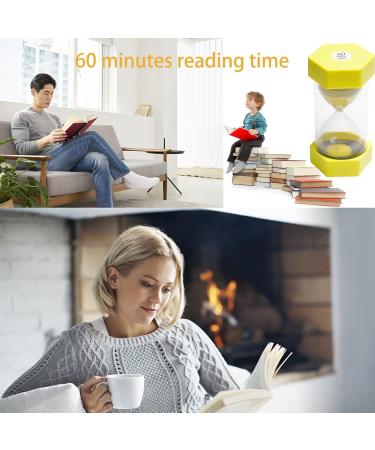 Colorful Hourglass Sets for Kids - 60-Minute Sand Timers for Time Management & Fun Activities - Buy Online on GoSupps.com