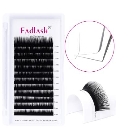 Professional Classic Individual Eyelash Extensions - 0.15mm L Curl Mixed Lengths 8-14mm for Natural Look - Buy Online on GoSupps.com