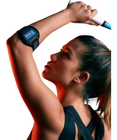 Thuasne Sport Anti-Epicondylitis Bracelet - Tennis & Golfer's Arm Support - Adjustable Silicone Compression - CE Medical Device - Black Size 2 - Buy Online on GoSupps.com