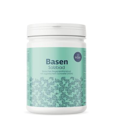 Bain de sel alcalin Dr. Wunder 975g : Bain alcalin doux et velout avec du soufre organique (MSM) | r g n rant et pour une peau souple | soutient votre cure alcaline et de purification