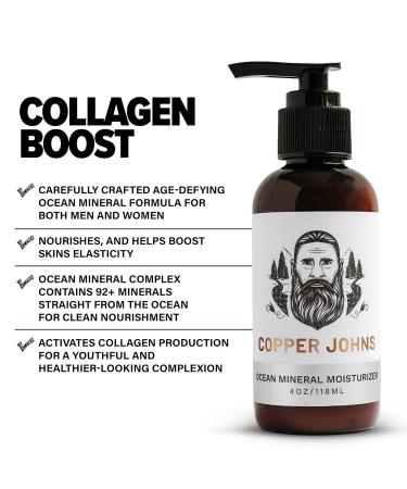 Ocean Mineral Moisturizer | Age-Defying Lotion for All Ages | 92+ Ionic Sea Minerals | Hydrating & Lightly Scented | 4oz - International Shipping Available - Buy Online on GoSupps.com