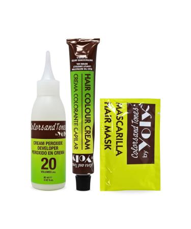 Yoly Color and Tones Permanent Hair Color Cream - 6.5 Dark Blond Mahogany - Long-Lasting Rich Shade - Easy Application - 2.2 Ounce (Pack of 1) - International Shipping Available - Buy Online on GoSupps.com