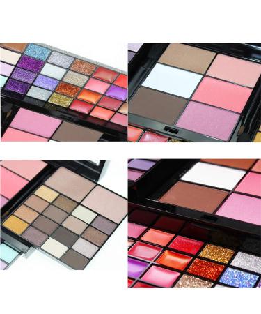 TRIEtree All In One Makeup Kit - 74 Colors Eyeshadow Palette, Lipstick, Glitter, Blush for Teenagers & Women - Buy Online on GoSupps.com