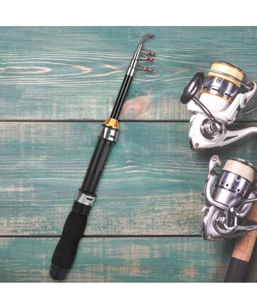 Angelrod Mini Telescopic Fishing Rod | Portable 1m Sea & Freshwater Fishing Pole for Travel - Buy Online on GoSupps.com