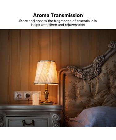 Essential Oil Aromatherapy Diffuser - Wooden Cylinder Diffuser for Yoga & Meditation | Portable Fragrance Diffuser for Bedroom - Buy Online on GoSupps.com