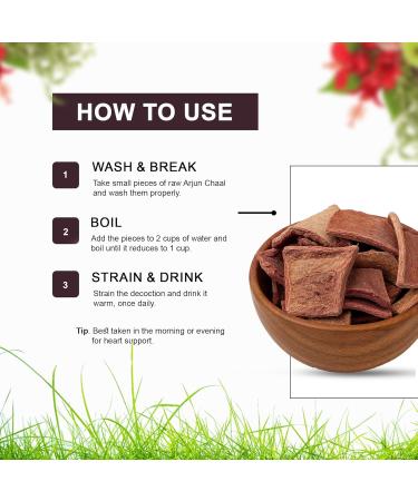 Arjun ki Chaal - 200gram - Terminalia Arjuna Pack of 1 - Buy Online on GoSupps.com