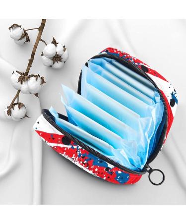 Womens Binding-Ups: Stylish Football Pattern Tampon Storage Bags with Zip Pockets - Multi Functional Ladies Menstrual Bags - Buy Online on GoSupps.com