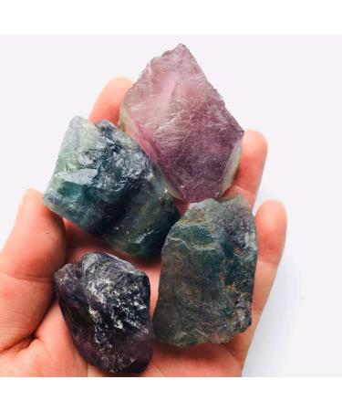 5pc raw Natural Green Fluorite Quartz Crystal Loose Stone for Sale Natural Stones and Minerals - Buy Online on GoSupps.com