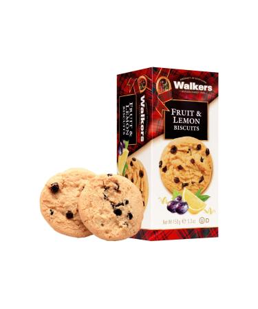 Walkers Walkers | Scottish Blueberry and Lemon Biscuits | All Butter Shortbread | English Fruit Biscuits - 1 Blister