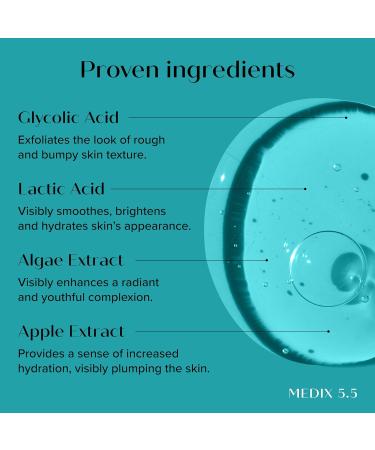 Medix 5.5 Niacinamide Nourishing Cream + 10% Glycolic Acid Exfoliating Body Serum Set - Buy Online on GoSupps.com