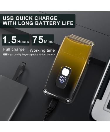 Premium 2-in-1 Hair Clippers for Men - Electric Bald Head Shaver & Precision Trimmer with Triple Blades - International Shipping Available - Buy Online on GoSupps.com