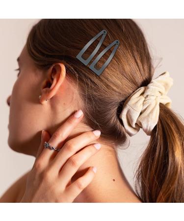 Dingion 80 Pcs Double Grip Hair Clips for Women & Girls - Metal Snap Barrettes in 4 Colors - Buy Online on GoSupps.com