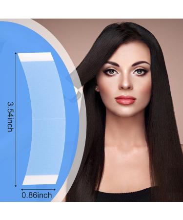 Scalewbin 36Pc/Lot Strong Wig Tape Strips Fixed Hair Adhesive Extension Double Tape Waterproof and Sweat for Toupee Lace Wigs Film - Buy Online on GoSupps.com