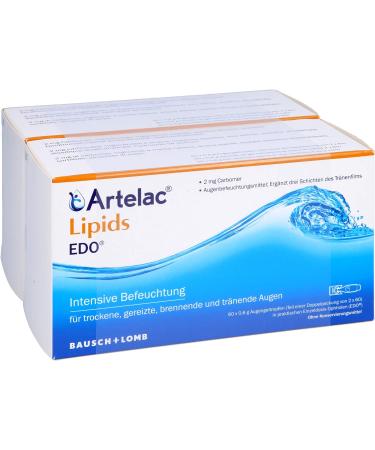 Buy Artelac Lipids EDO EyELL 120x0.6g - Moisturizing Eye Drops for Dry Eyes | Fast International Shipping - Buy Online on GoSupps.com