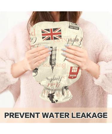 Buy NAANLE LONDON 1L Transparent Hot Water Bottle - Heat & Cold Therapy | Bed Hand Warmer for Pain Relief - Buy Online on GoSupps.com
