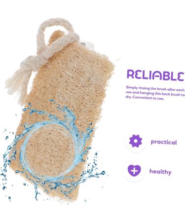 Loofah Bath Towel - Exfoliating Body Scrubber & Shower Pad for Healthy Skin - Buy Online on GoSupps.com