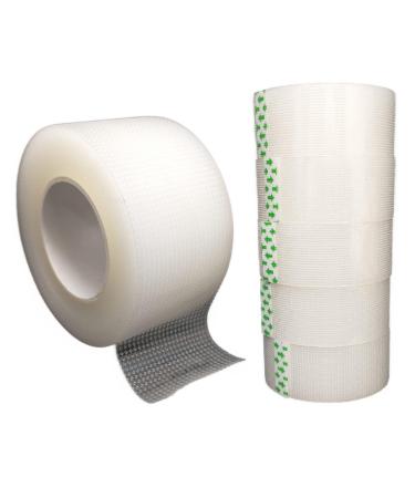 Transparent Medical Tape Pack of Rolls 6 Clear Surgical First Aid Bandage Tape for Wound Dressing Care - 1 inch x 10 Yds Breathable Latex Free (6) - Buy Online on GoSupps.com
